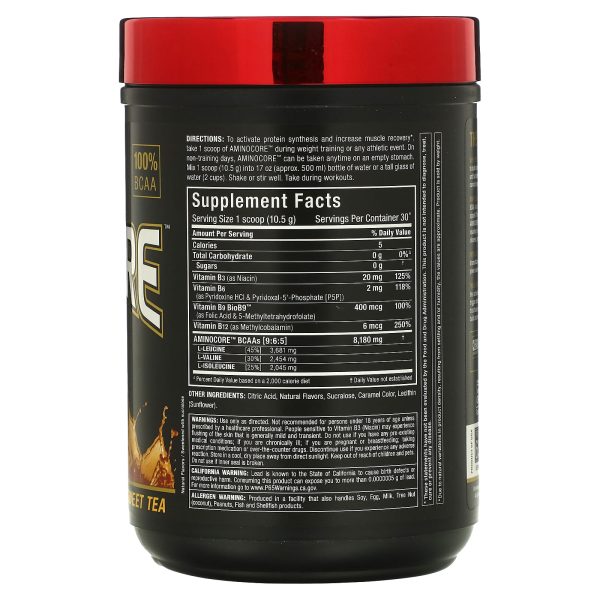 Allmax AminoCore 345g Sweet Tea - Image 2