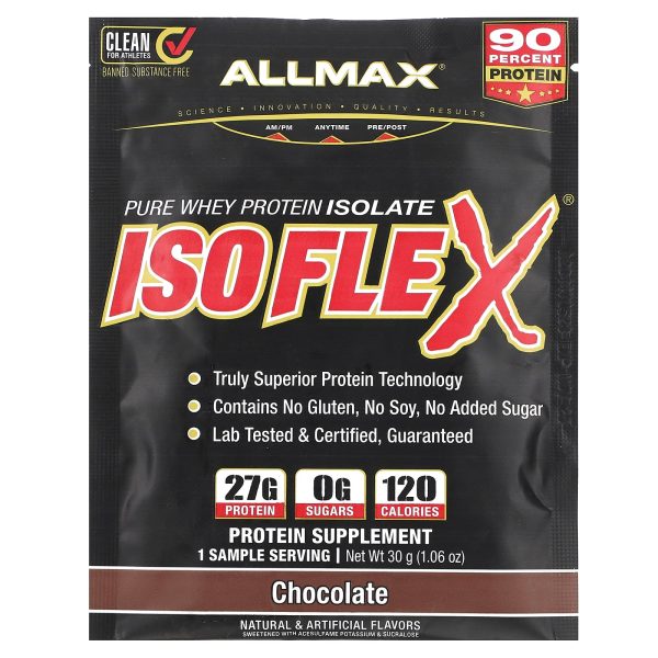 Allmax Isoflex 30g Chocolate Sample Pkt