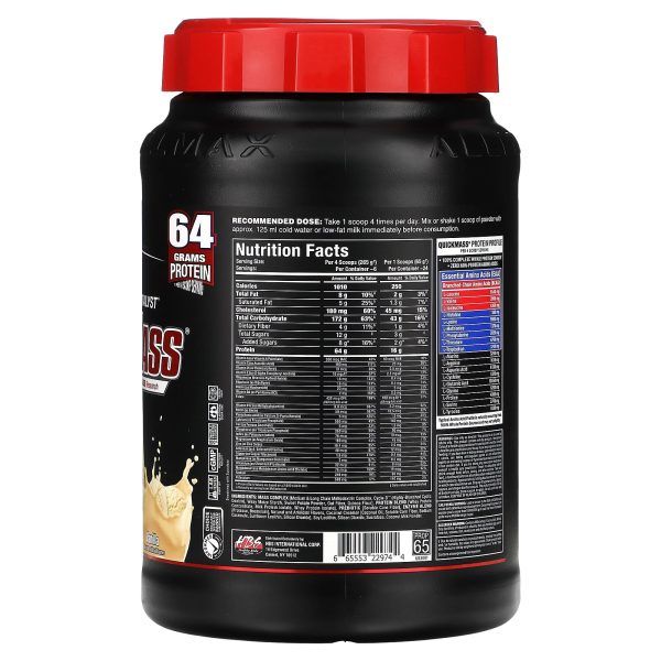 Allmax Quickmass 10pd Vanilla - Image 2